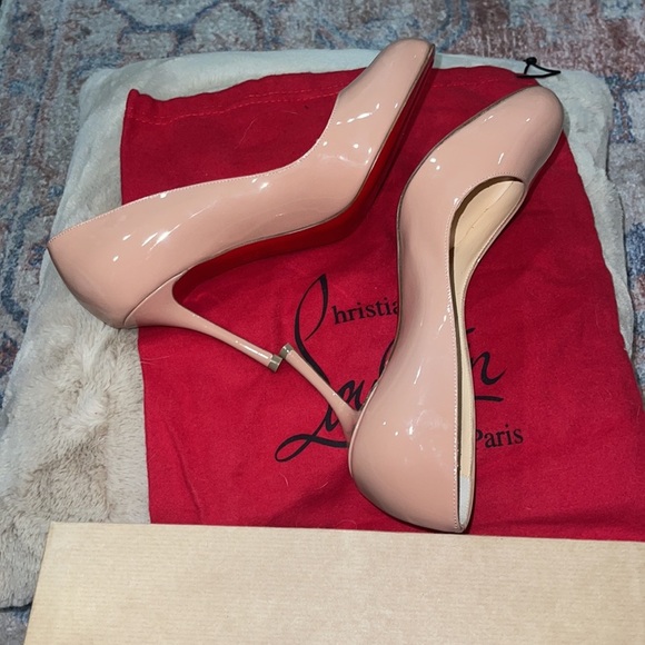 ‼️LOUBOUTIN “simple pump 70 nude patent”‼️ - Picture 4 of 6
